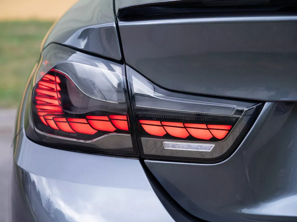 2X SMOKED LED TAIL LIGHTS LAMPS FOR BMW 4 SERIES & M4 F82 F83 F32 F33 F36 14-20